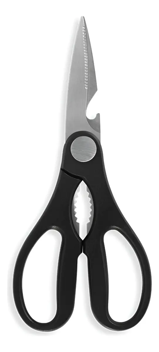 Tesoura P/ Cozinha 8 Preta 20cm 2423/307 Brinox