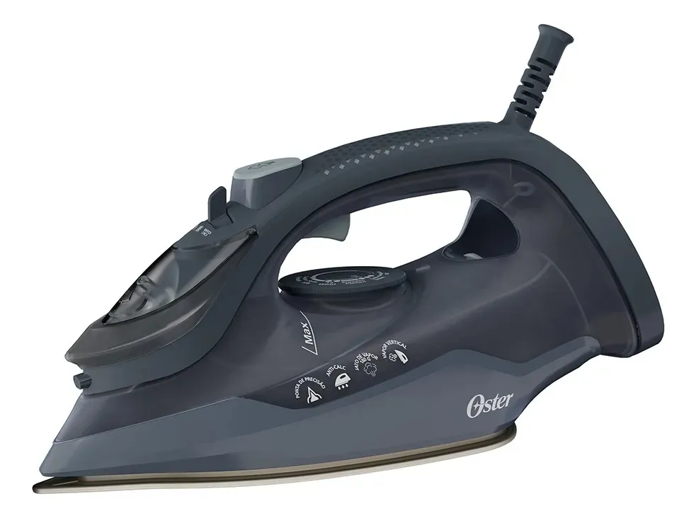 Oster Diamond Aeroceramic Ferro A Vapor Base Cerâmica Cinza-escuro